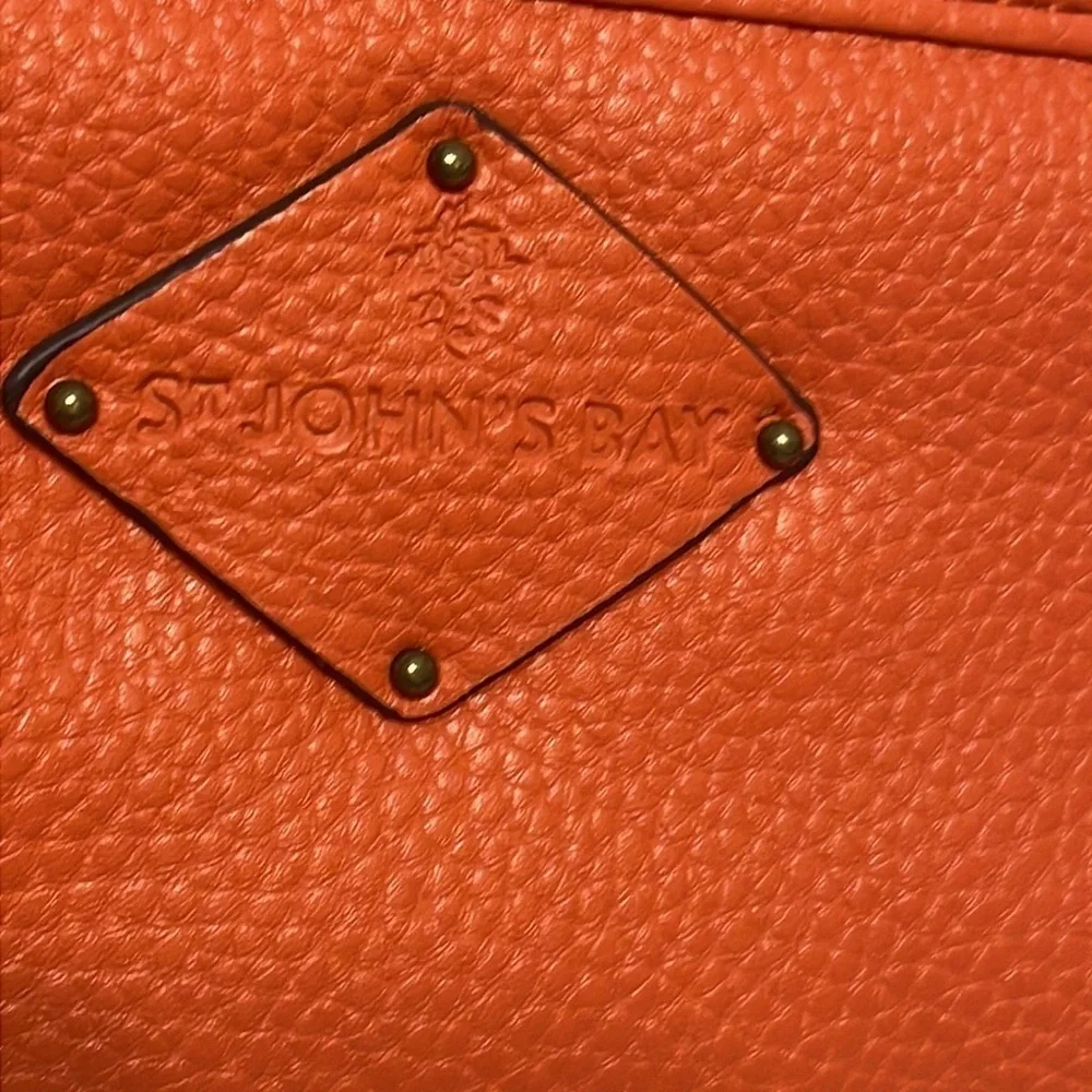 St John’s Bay zip around burnt orange wallet woman New quality accessory OS bag
